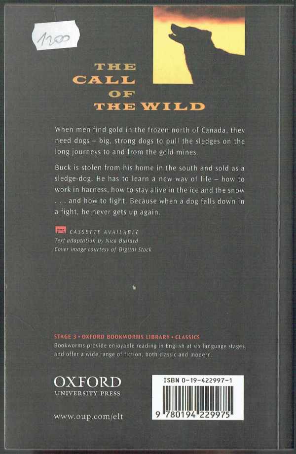 The Call of the Wild - level 3 Jack London  A vadon szava 