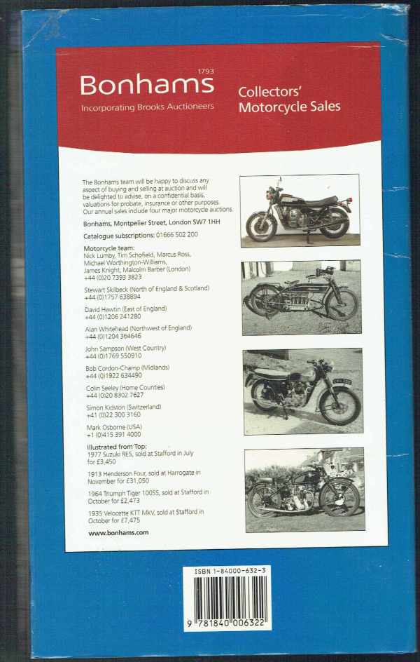 Miller's Classic Motorcycles - Yearbook and Price Guide 2003-2004  Mick Walker  