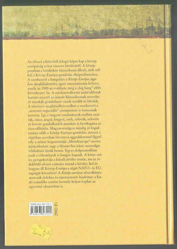 Közép-Európai olvasókönyv  Módos Péter  