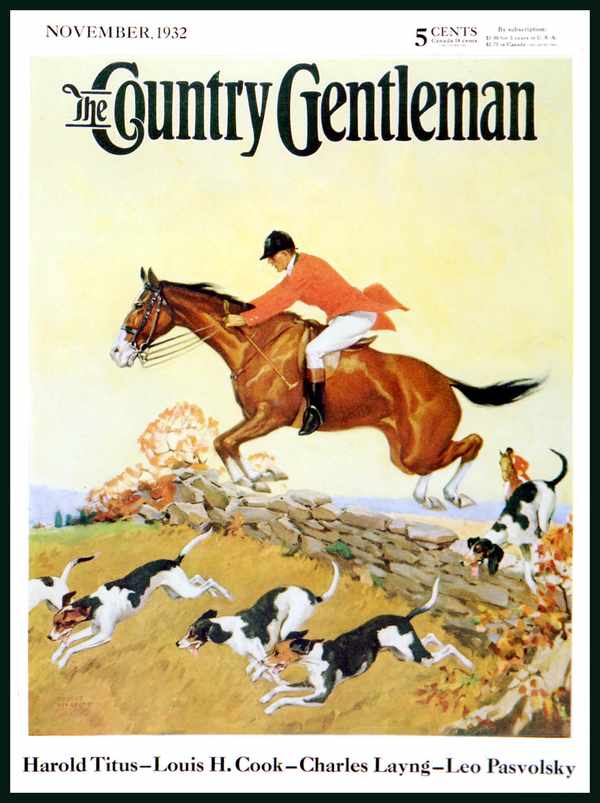 Vintage angol lovas plakát - vadászat kopókkal    Sport, horgászat, Zoológia-Állatok
