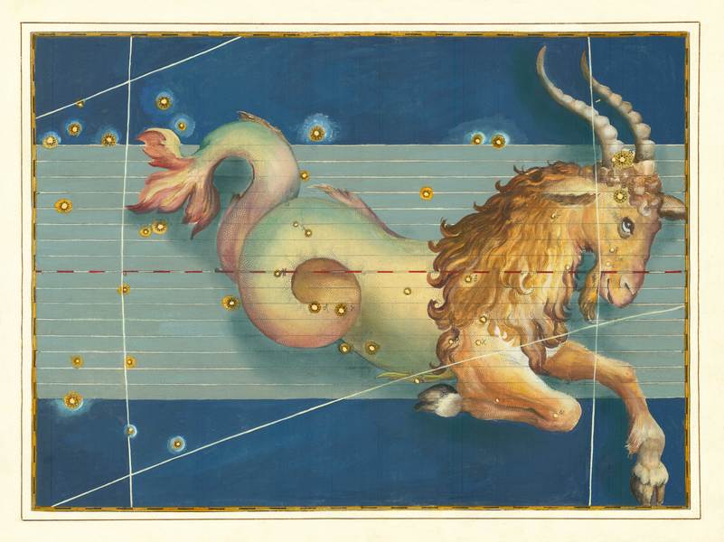 Bak csillagkép - Zodiákus csillagjegyek Alexander Mair, Johann Bayer  Konstellációk csillagászati térképei Johann Bayer Uranometria c. atlaszából Asztrológia, csillagjegyek, horoszkóp, Csillagászat