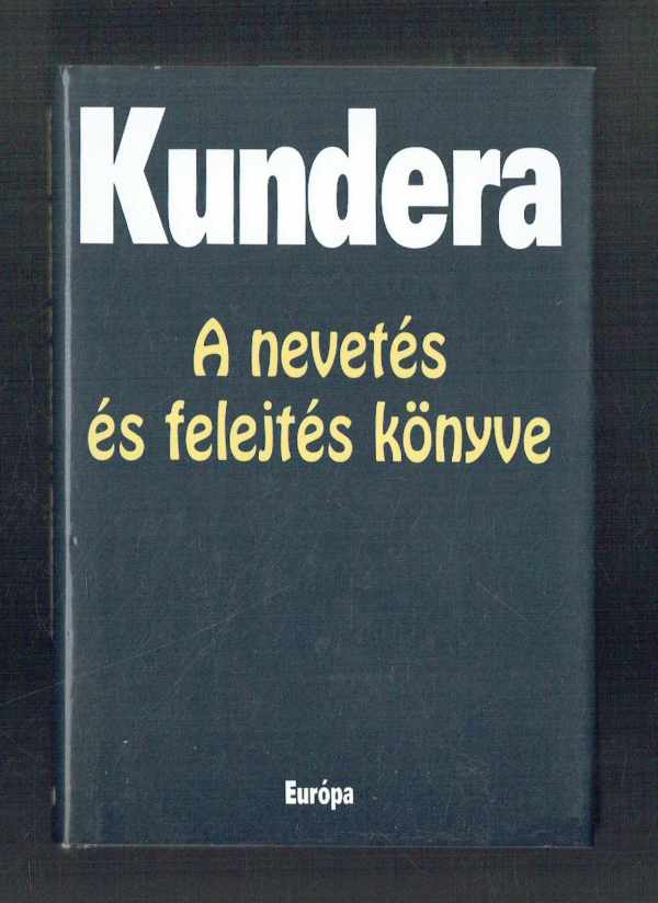 A nevetés és felejtés könyve Milan Kundera   
