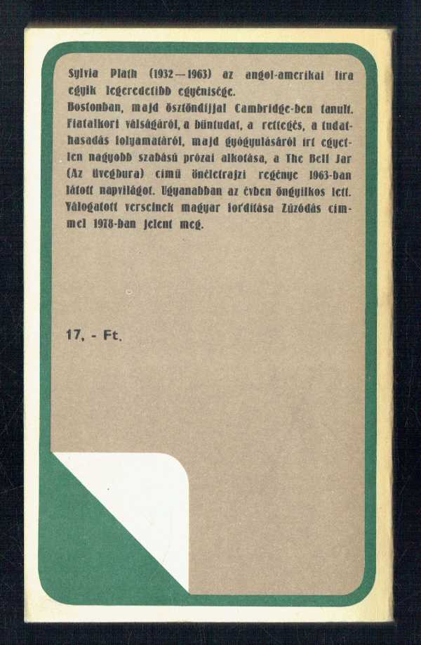 Az üvegbura Sylvia Plath Az üvegbura Sylvia Plath