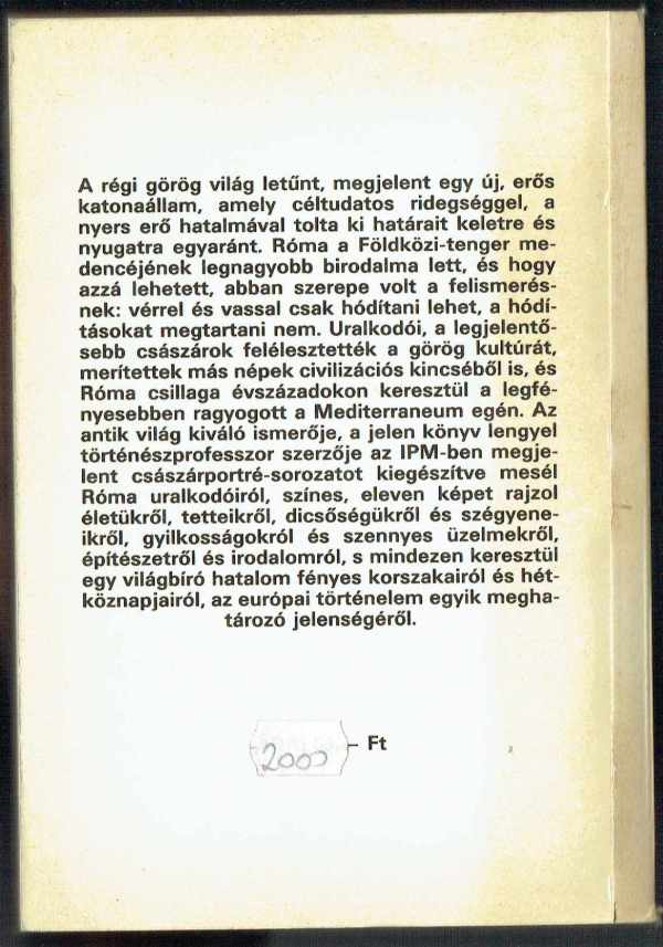 Római császárok Aleksander Krawczuk Római császárok Aleksander Krawczuk