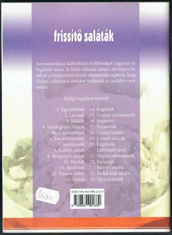 Frissítő saláták Jámbor Mariann Frissítő saláták Jámbor Mariann