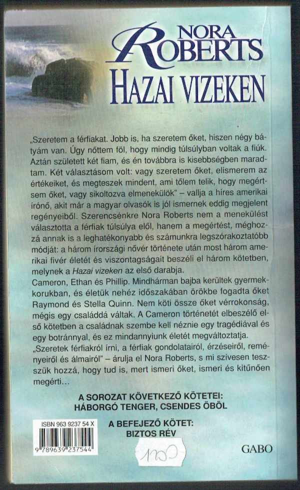 Hazai vizeken Nora Roberts Hazai vizeken Nora Roberts