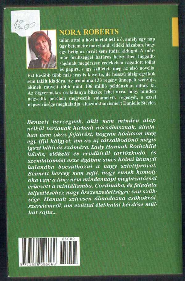 Hódító herceg Nora Roberts Hódító herceg Nora Roberts