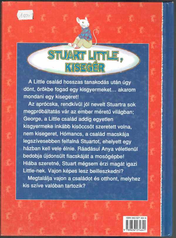 Stuart Little kisegér Fekete Zoltán Stuart Little kisegér Fekete Zoltán