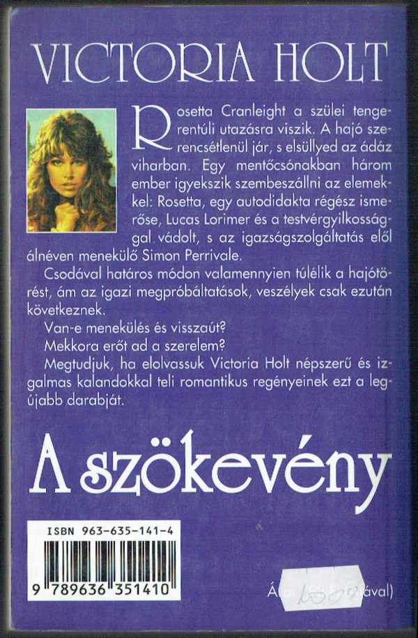 A szökevény Victoria Holt A szökevény Victoria Holt