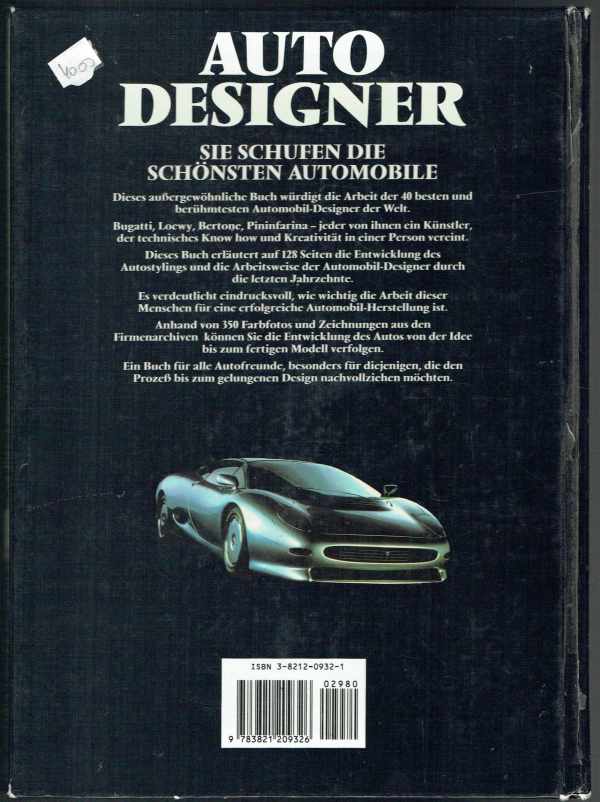 Auto Designer - Sie schufen die schönsten Automobile John Tipler