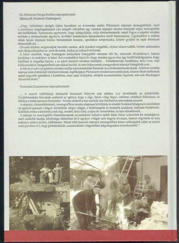 A letűnt paraszti világ nyomában, Pilismaróton Lukácsné Varga Eszter