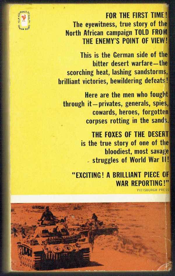 The Foxes of the Desert Paul Carell