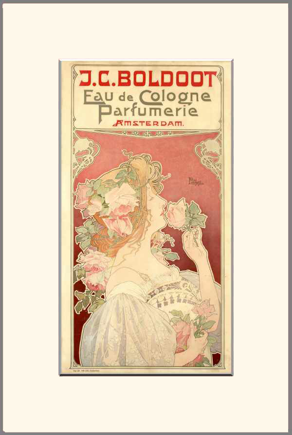 J.C.Boldoot - parfüm reklám plakát Henri Privat-Livemont Divat, ruházat, textil, Szecesszió J.C.Boldoot - parfüm reklám plakát Henri Privat-Livemont Divat, ruházat, textil, Szecesszió