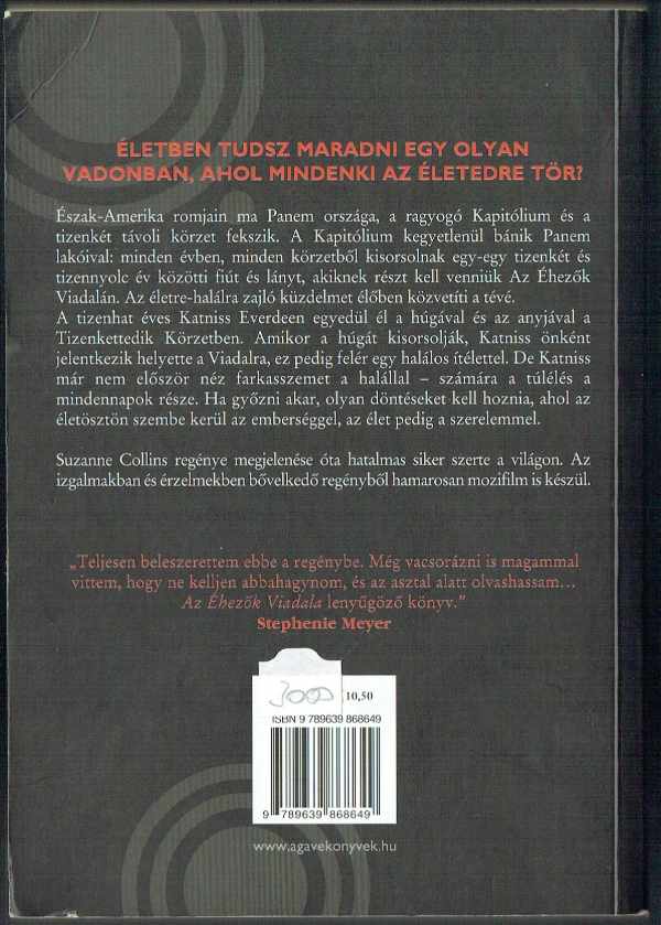 Az éhezők viadala Suzanne Collins