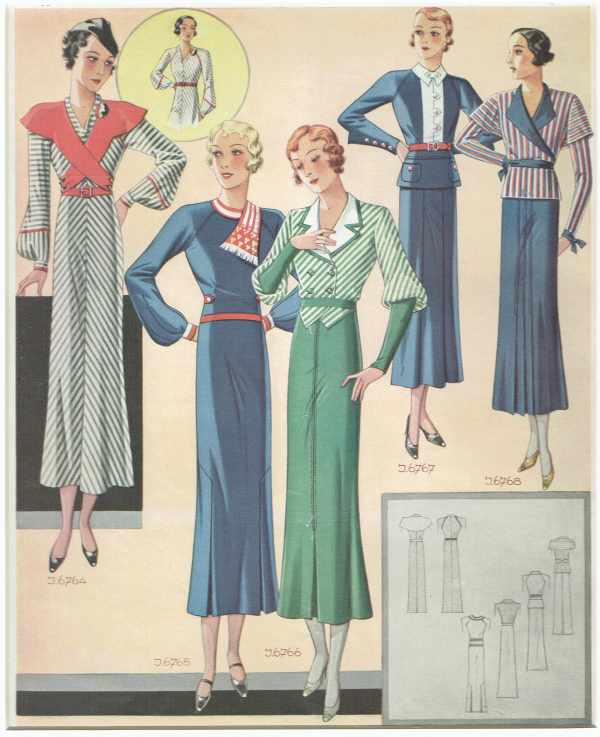 Divatképek 1930-40 – 8. Divat, ruházat, textil Divatképek 1930-40 – 8. Divat, ruházat, textil