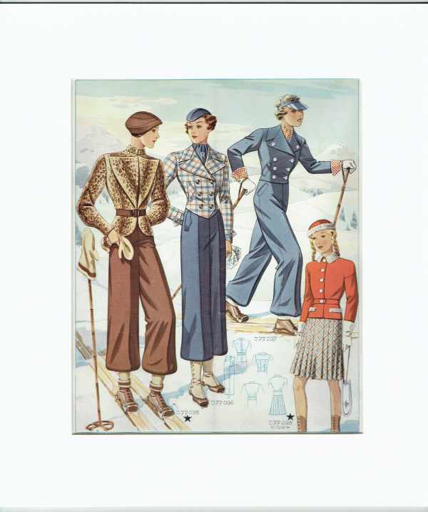 Divatképek 1930-40 – 10. Divat, ruházat, textil Divatképek 1930-40 – 10. Divat, ruházat, textil