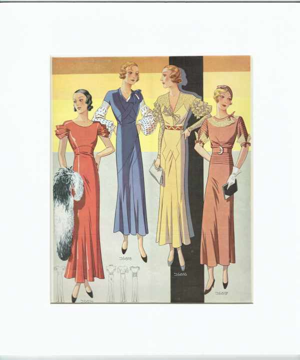 Divatképek 1930-40 – 13. Divat, ruházat, textil Divatképek 1930-40 – 13. Divat, ruházat, textil