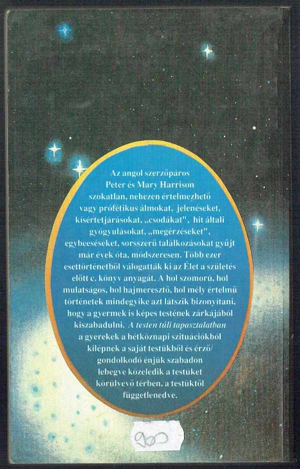 Misztikus erők - Élet a születés előtt Mary Harrison, Peter Harrison