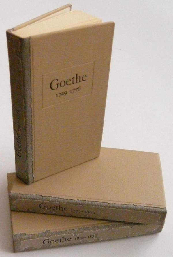 Goethe antológia 1-3 kötet 1749-1832 (MINIKÖNYV!) Johann Wolfgang von Goethe Zahorán Mária Goethe antológia 1-3 kötet 1749-1832 (MINIKÖNYV!) Johann Wolfgang von Goethe Zahorán Mária