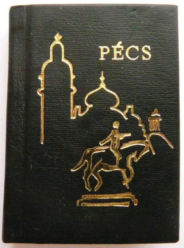Pécs - Költők a városról (fekete kötés) (MINIKÖNYV!)  Szederkényi Ervin