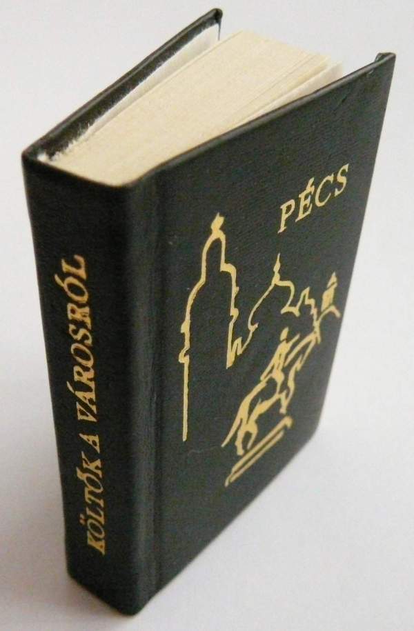 Pécs - Költők a városról (fekete kötés) (MINIKÖNYV!) Szederkényi Ervin Pécs - Költők a városról (fekete kötés) (MINIKÖNYV!) Szederkényi Ervin