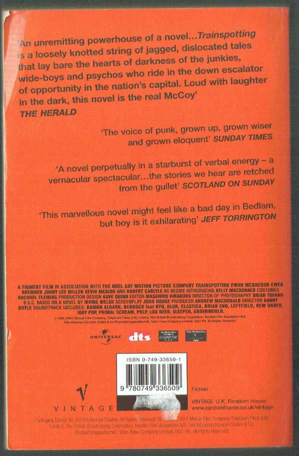 Trainspotting Irvine Welsh