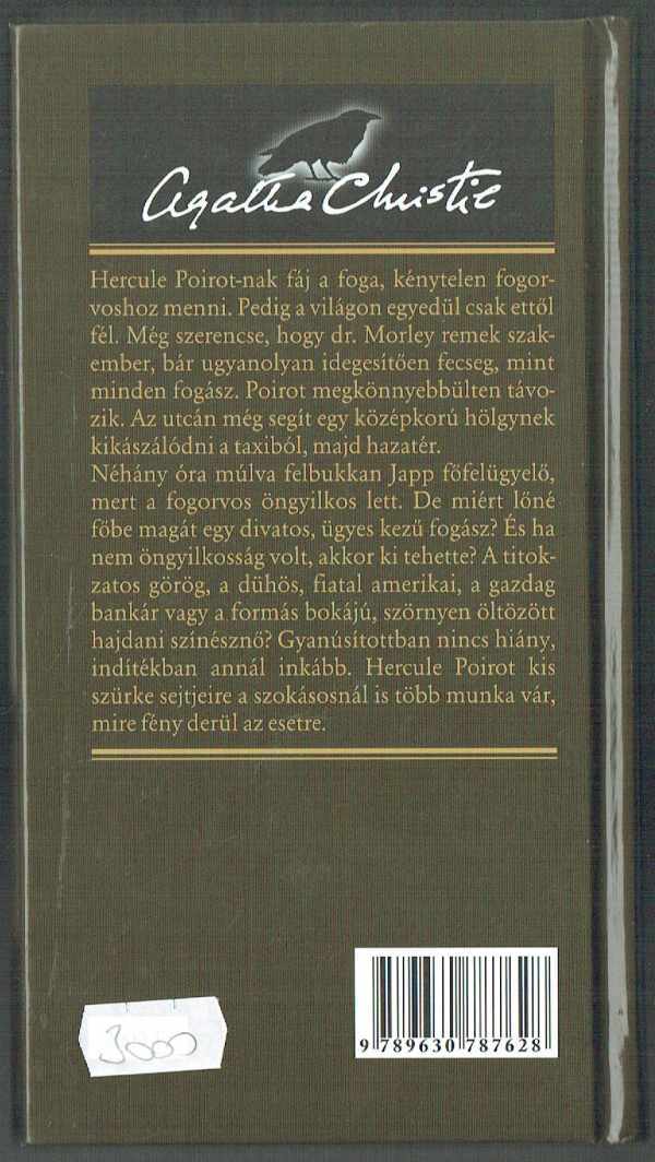 A fogorvos széke Agatha Christie