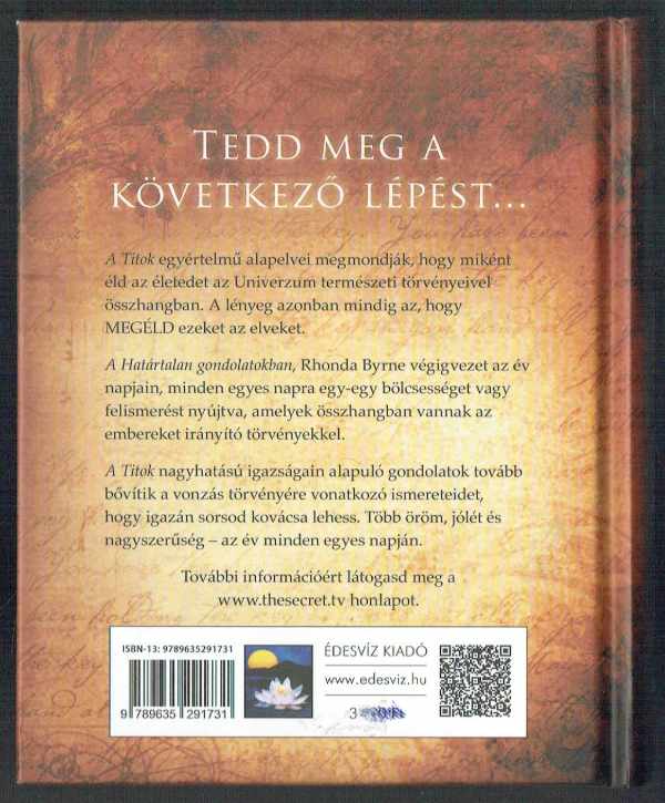 Határtalan gondolatok Rhonda Byrne Határtalan gondolatok Rhonda Byrne