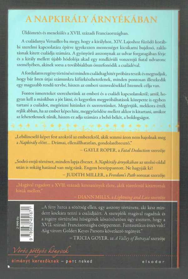 A Napkirály árnyékában - Sötétségből a fénybe sorozat első kötet Golden Keyes Parsons