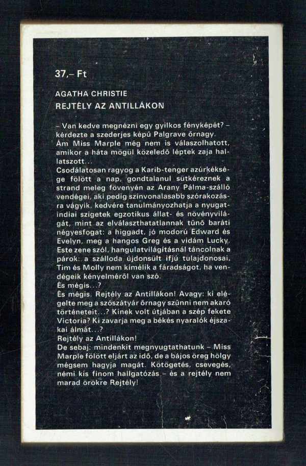 Rejtély az Antillákon Agatha Christie Rejtély az Antillákon Agatha Christie