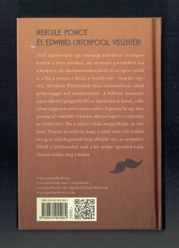 A zárt koporsó  - Hercule Poirot új esete Sophie Hannah