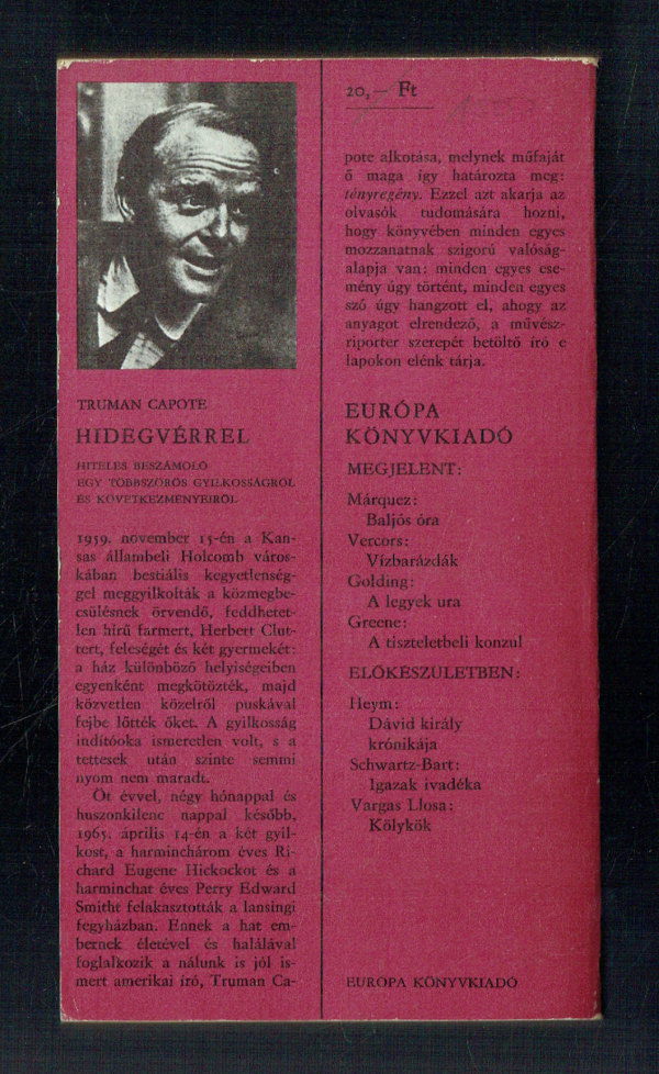 Hidegvérrel Truman Capote