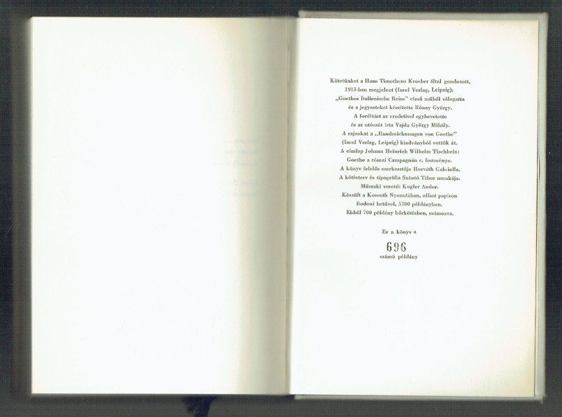 Utazás Itáliában Johann Wolfgang Goethe Utazás Itáliában Johann Wolfgang Goethe