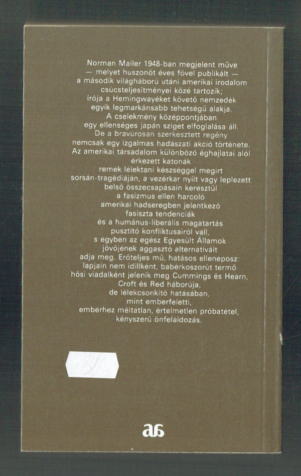 Meztelenek és holtak 1-2. Norman Mailer Meztelenek és holtak 1-2. Norman Mailer