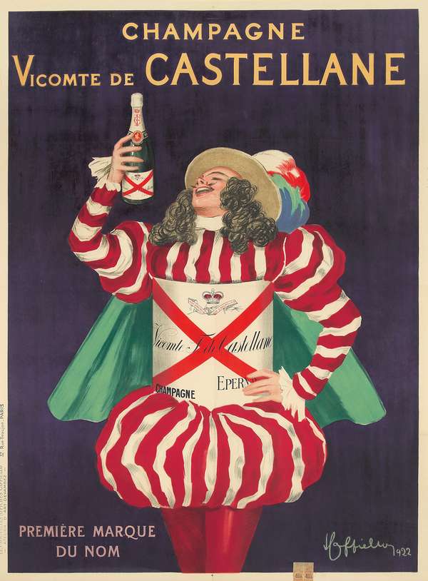 Vintage pezsgő reklám plakát - francia nemes csíkos ruhában Leonetto Cappiello Férfi alak, Szeszesitalok, alkohol Vintage pezsgő reklám plakát - francia nemes csíkos ruhában Leonetto Cappiello Férfi alak, Szeszesitalok, alkohol