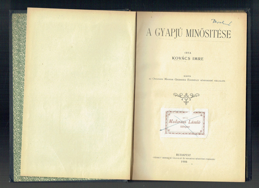 A gyapjú minősítése Kovács Imre A gyapjú minősítése Kovács Imre