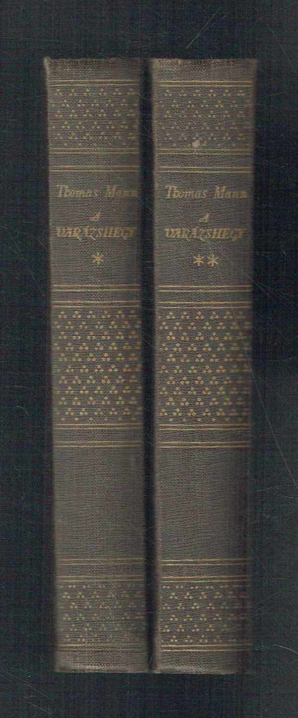 A varázshegy 1-2. Thomas Mann A varázshegy 1-2. Thomas Mann