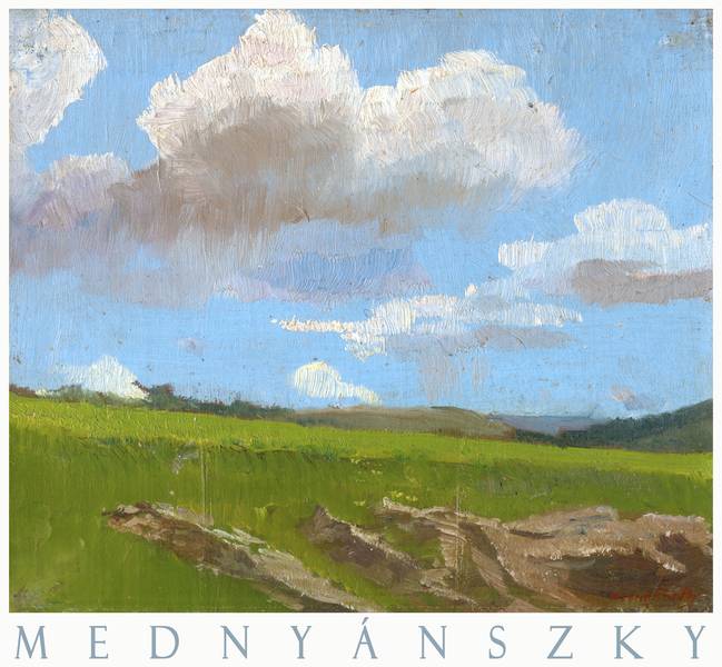 Tájkép felhőkkel - reprint, művészeti plakát Mednyánszky László Tájkép Tájkép felhőkkel - reprint, művészeti plakát Mednyánszky László Tájkép