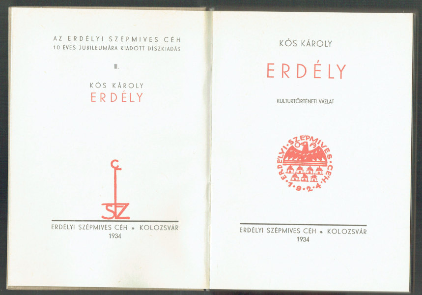 Erdély - Kulturtörténeti vázlat - REPRINT Kós Károly Erdély - Kulturtörténeti vázlat - REPRINT Kós Károly