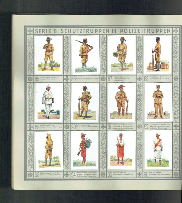 Uniformen der Marine und Schutztruppen Uniformen der Marine und Schutztruppen