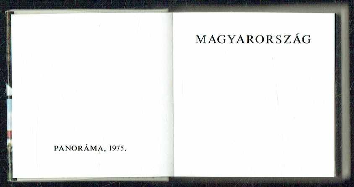 Magyarország MINIKÖNYV B. Fábri Magda Magyarország MINIKÖNYV B. Fábri Magda
