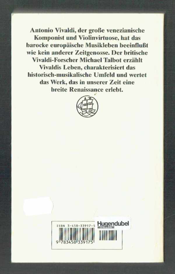Antonio Vivaldi Michael Talbot