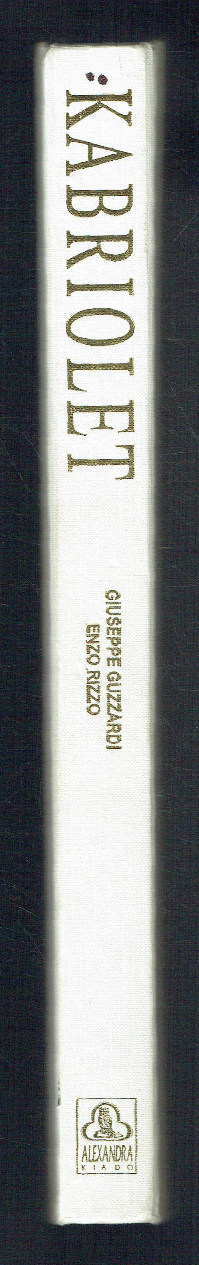 Kabriolet – Egy álomautó születése és története Enzo Rizzo, Giuseppe Guzzardi Kabriolet – Egy álomautó születése és története Enzo Rizzo, Giuseppe Guzzardi