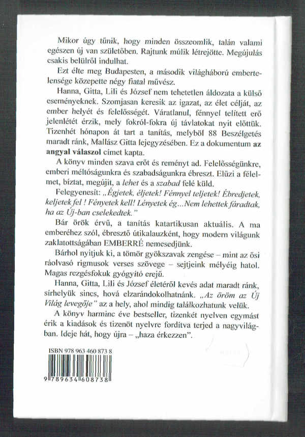 Az angyal válaszol Mallász Gitta