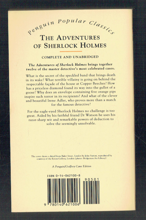 The Adventures of Sherlock Holmes Arthur Conan Doyle, Sir Arthur Conan Doyle The Adventures of Sherlock Holmes Arthur Conan Doyle, Sir Arthur Conan Doyle