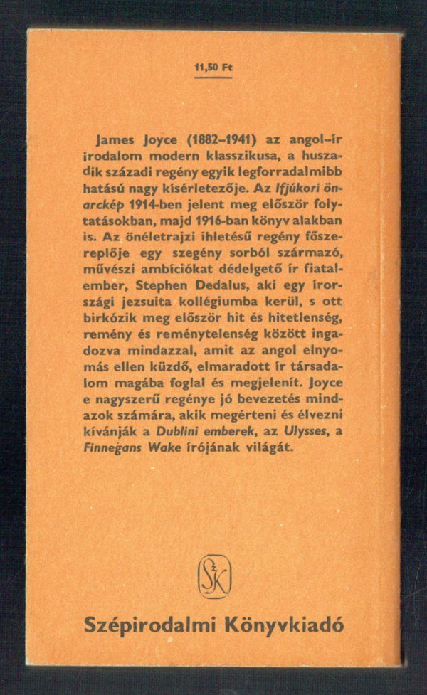 Ifjúkori önarckép James Joyce Ifjúkori önarckép James Joyce