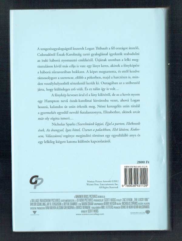 Szerencsecsillag Nicholas Sparks Szerencsecsillag Nicholas Sparks
