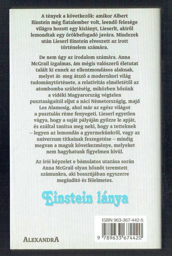 Einstein lánya Anna McGrail Einstein lánya Anna McGrail