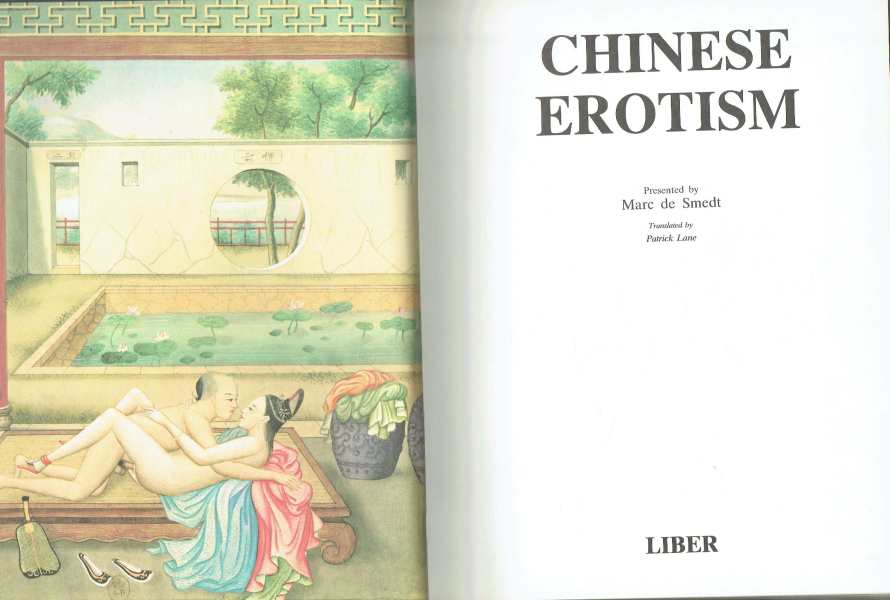 Chinese erotism Marc de Smedt Chinese erotism Marc de Smedt