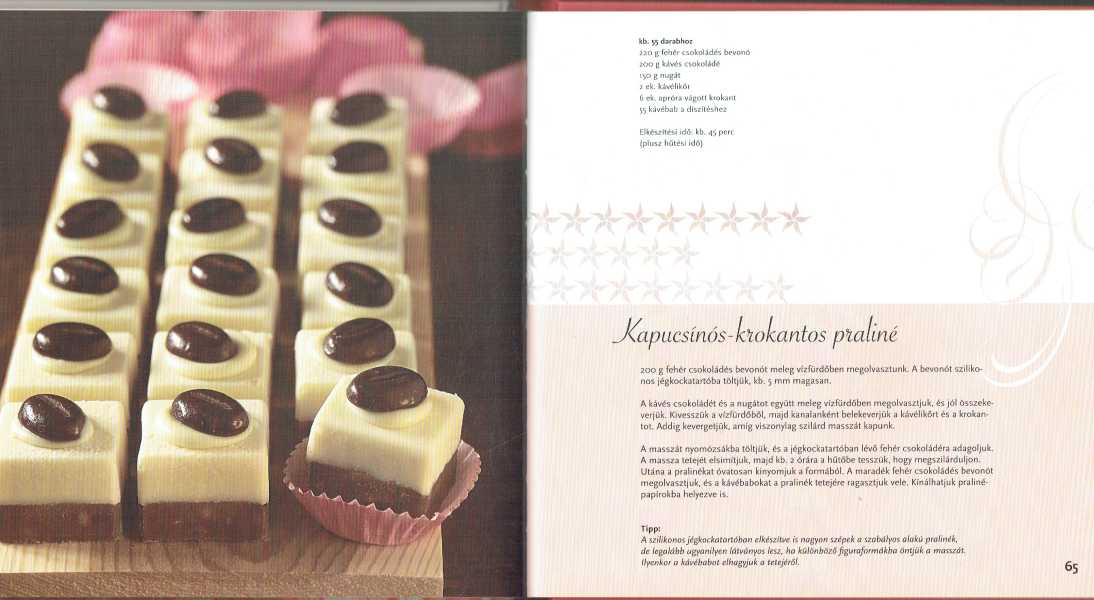 Saját készítésű pralinék és bonbonok Saját készítésű pralinék és bonbonok